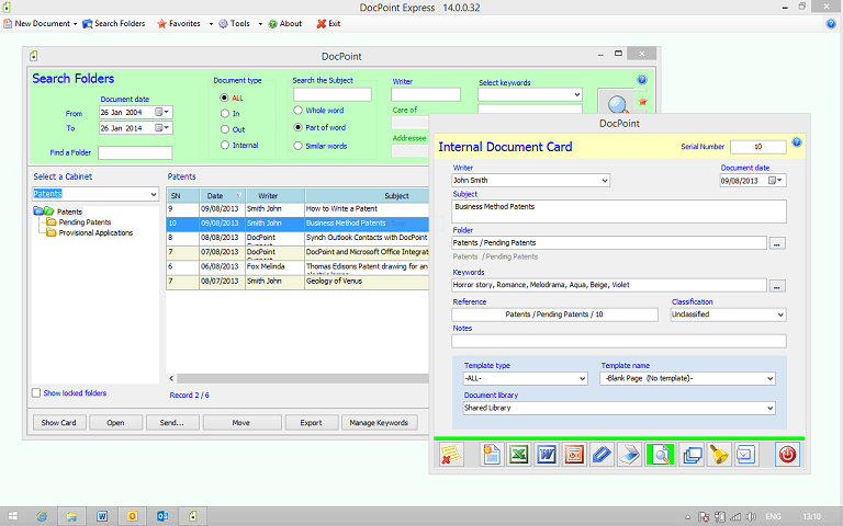 DocPoint - Document Management Software screen shot